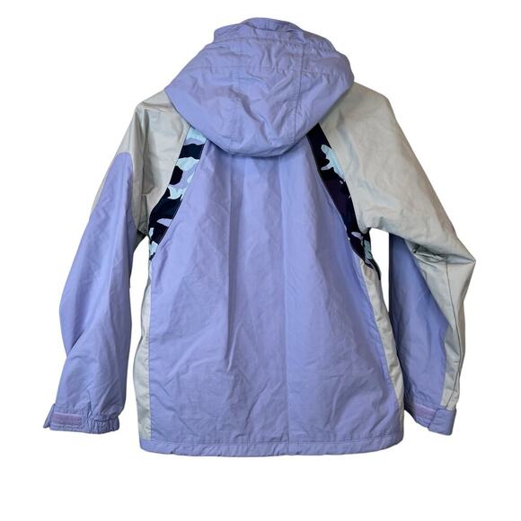 BURTON Snowboard Ski Jacket in Purple and Gray Girls Size 14 - 16 - Picture 6 of 15